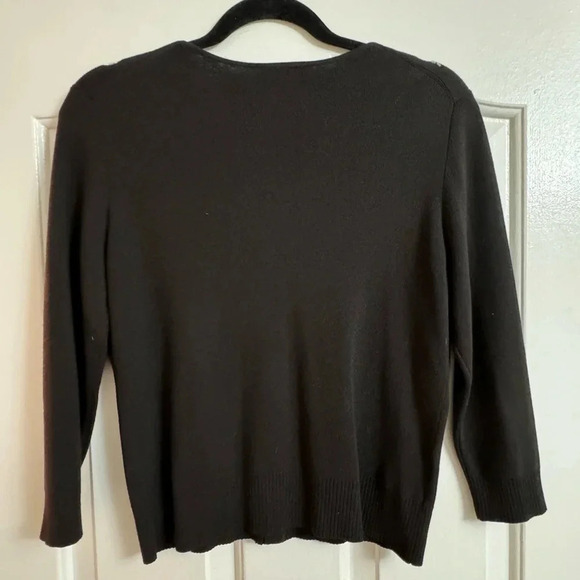 VTG Beaded Grannycore Button up Cardigan Preppy Grandma Whimsical Fairy The Loft - Picture 7 of 9